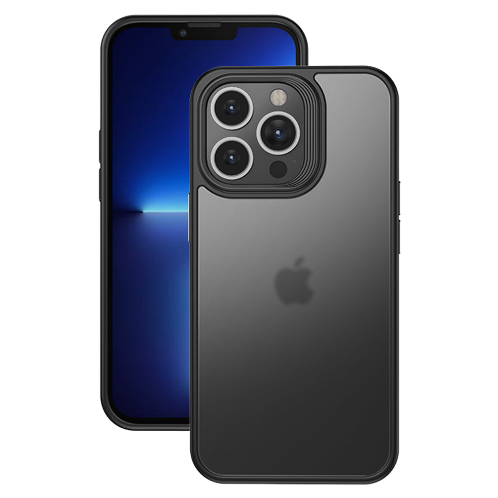 For iPhone 13 Pro Max PC TPU Shockproof Phone Case Translucent Matte Phone Cover For iPhone 13 Pro Max PC TPU Shockproof Phone Case Translucent Matte Phone Cover